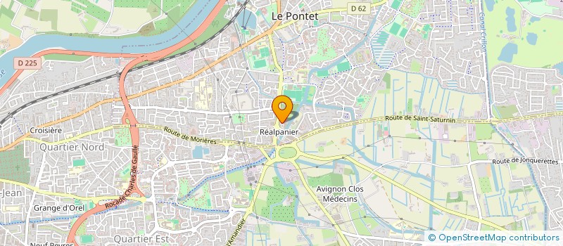 localisation de l'entreprise SLCG  LE PONTET