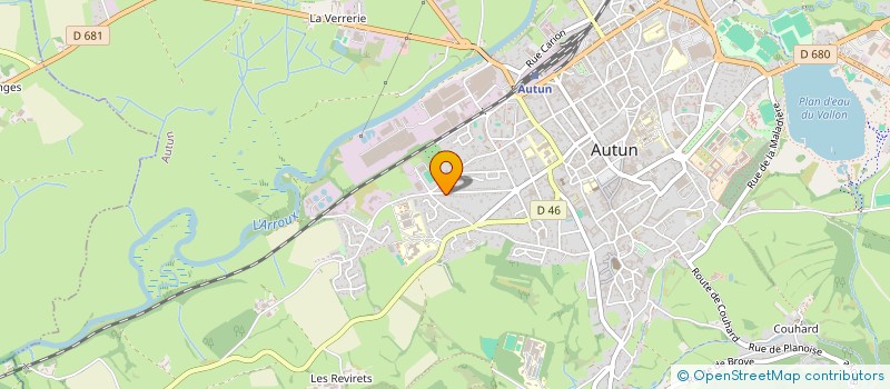 localisation de l'entreprise SLCG CONSEIL à AUTUN