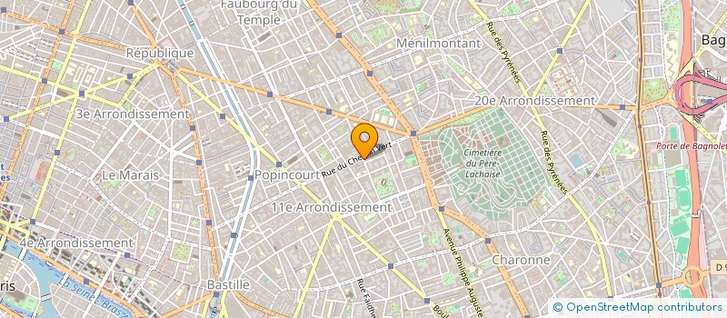 localisation de l'entreprise SLCI SARL à PARIS