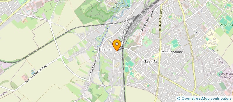 localisation de l'entreprise SLCL IMMO  ACHICOURT