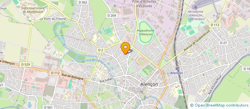 localisation de l'entreprise SLCM à ALENCON
