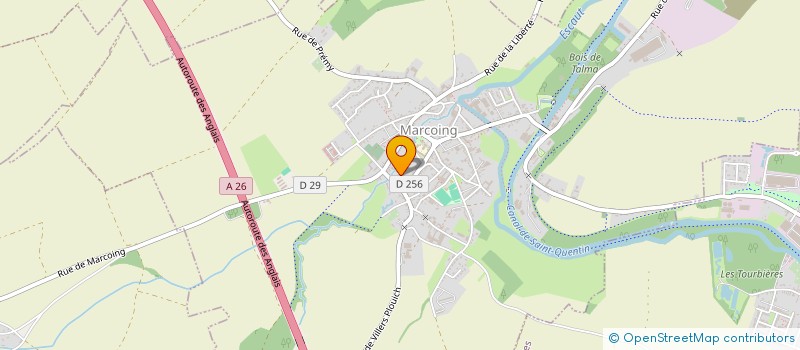 localisation de l'entreprise SLD  MARCOING