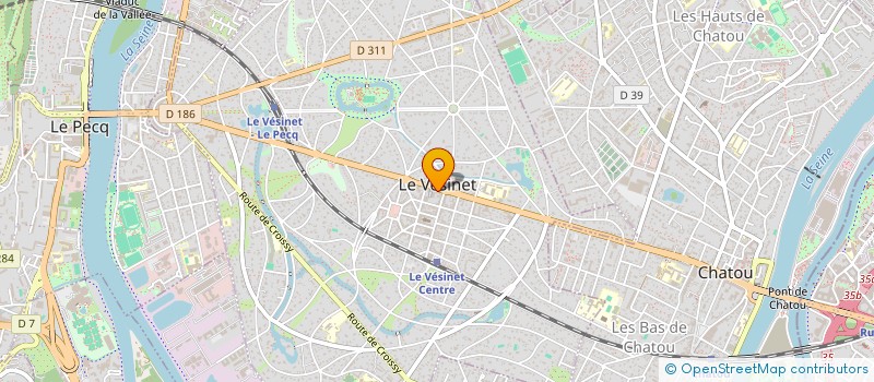 localisation de l'entreprise SLD  LE VESINET