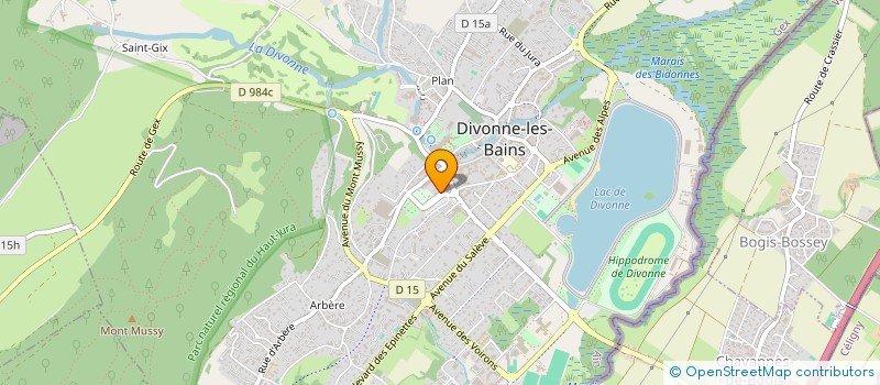 localisation de l'entreprise SLD ASSET GROUP à DIVONNE-LES-BAINS