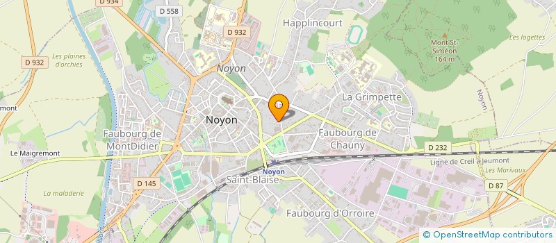 localisation de l'entreprise SLD DISCOUNT à NOYON