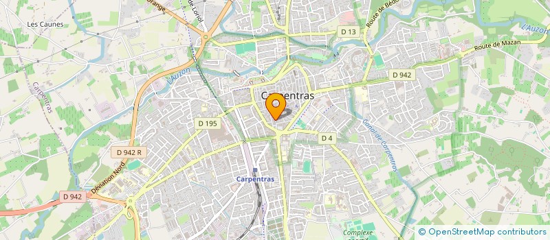 localisation de l'entreprise SLD DISTRIB  CARPENTRAS