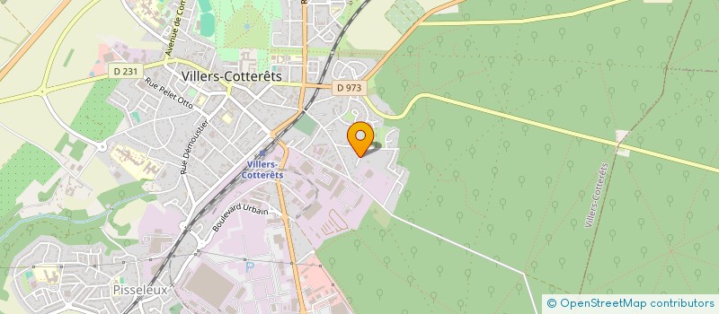 localisation de l'entreprise SLD EXPO à VILLERS-COTTERETS