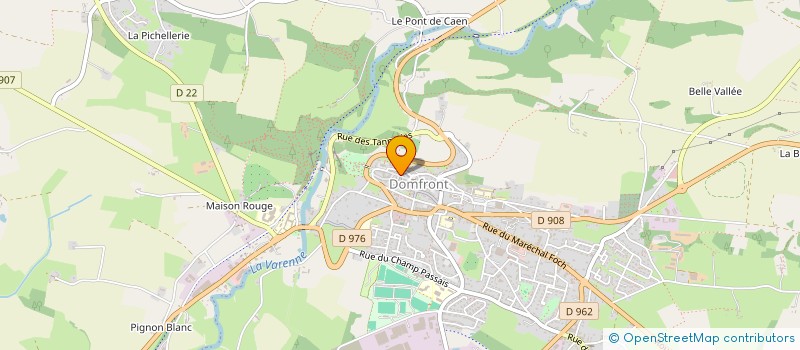localisation de l'entreprise SLD SELF LAVERIE DU DOMFRONTAIS à DOMFRONT-EN-POIRAIE