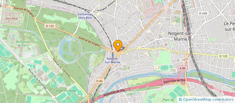 localisation de l'entreprise SLD SERVICES à VINCENNES