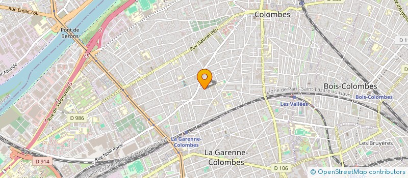 localisation de l'entreprise SLD SOURCING  COLOMBES