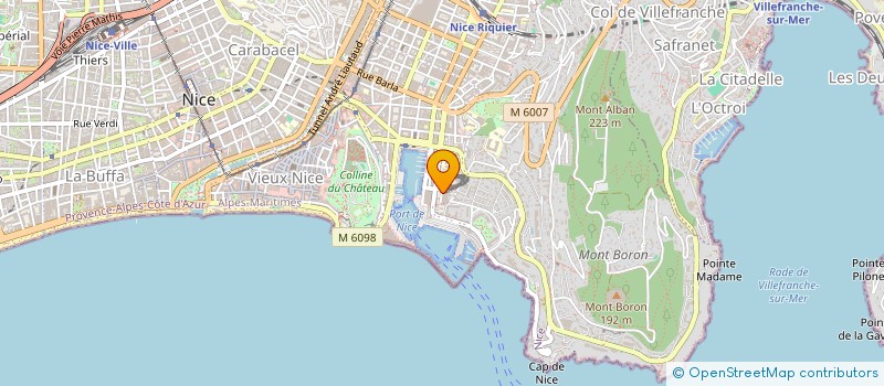 localisation de l'entreprise SLD TRANSACTIONS à NICE