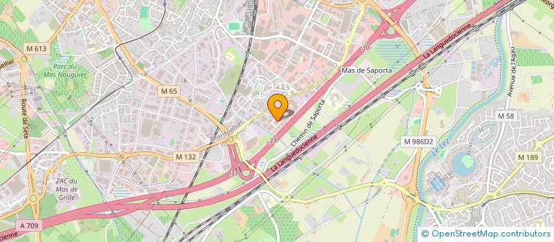 localisation de l'entreprise SLDANCE à LATTES