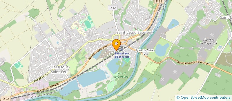localisation de l'entreprise SLDCAD à SAINT-LEU-D'ESSERENT