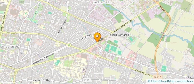 localisation de l'entreprise SLDE à PAU