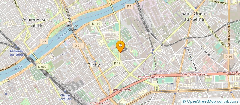 localisation de l'entreprise SLDM à CLICHY