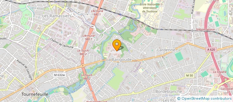localisation de l'entreprise SLE AVEYRON NORD à TOULOUSE