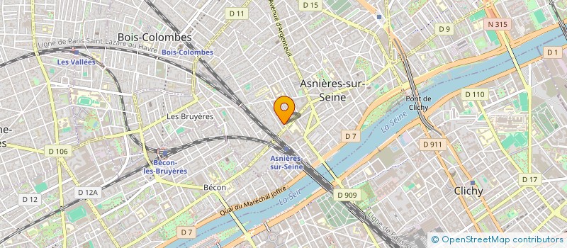 localisation de l'entreprise SLE CONSULTING  ASNIERES-SUR-SEINE