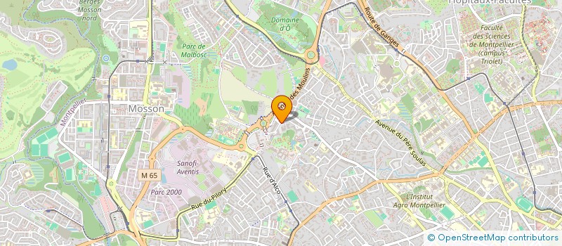 localisation de l'entreprise SLE GRAND MONTPELLIER à MONTPELLIER