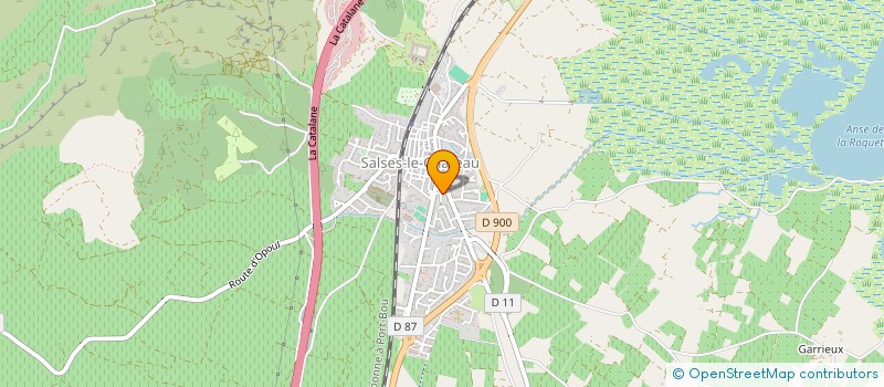 localisation de l'entreprise SLE HOLDING  SALSES-LE-CHATEAU