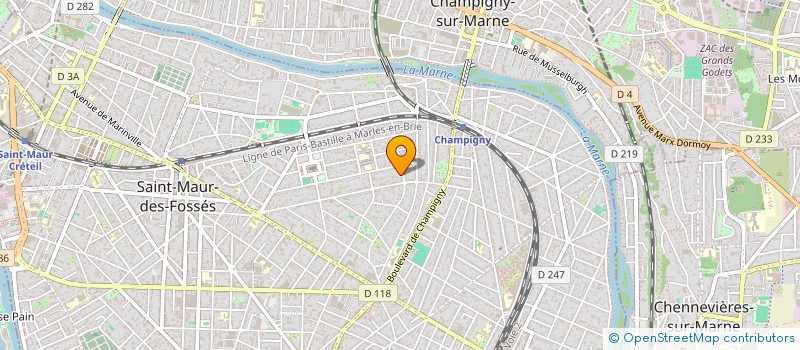 localisation de l'entreprise SLEA à SAINT-MAUR-DES-FOSSES