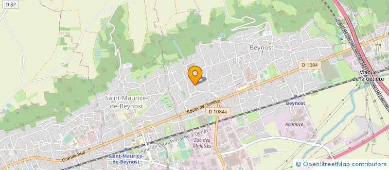 localisation de l'entreprise SLEC  BEYNOST