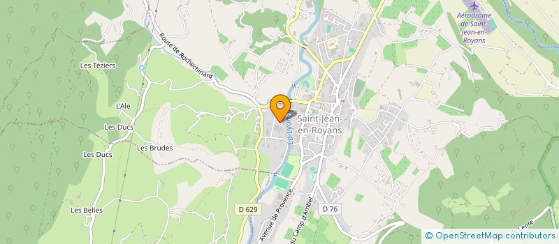 localisation de l'entreprise SLEEK PROD  SAINT-NAZAIRE-EN-ROYANS