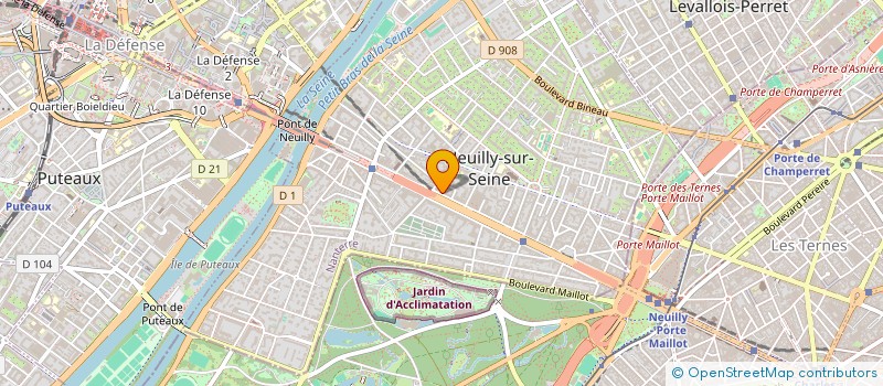 localisation de l'entreprise SLEEPTECHNOLOGY à NEUILLY-SUR-SEINE