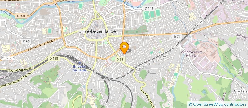 localisation de l'entreprise SLES  BRIVE-LA-GAILLARDE