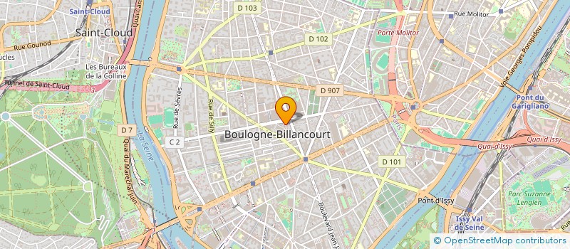 localisation de l'entreprise SLEZ à BOULOGNE-BILLANCOURT