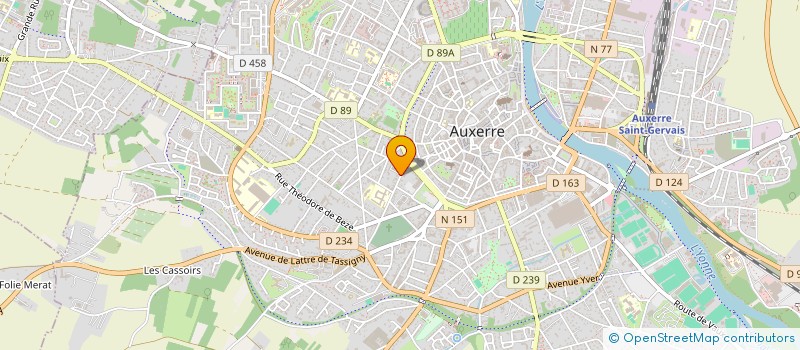 localisation de l'entreprise SLEZAK INVEST à AUXERRE