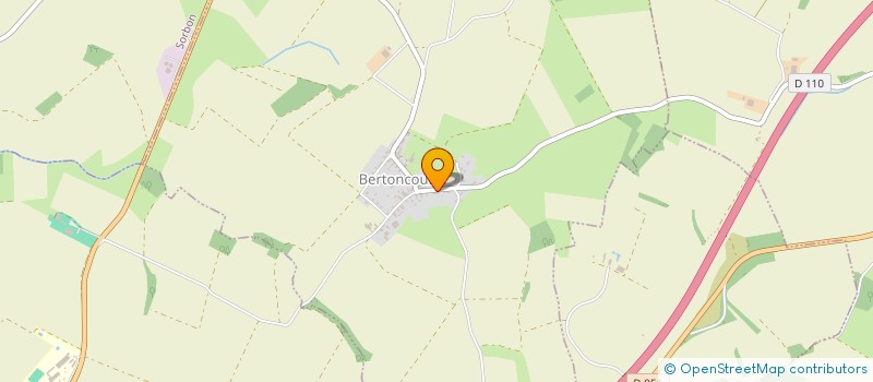 localisation de l'entreprise SLF  BERTONCOURT