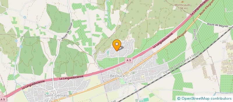 localisation de l'entreprise SLF  BEZOUCE