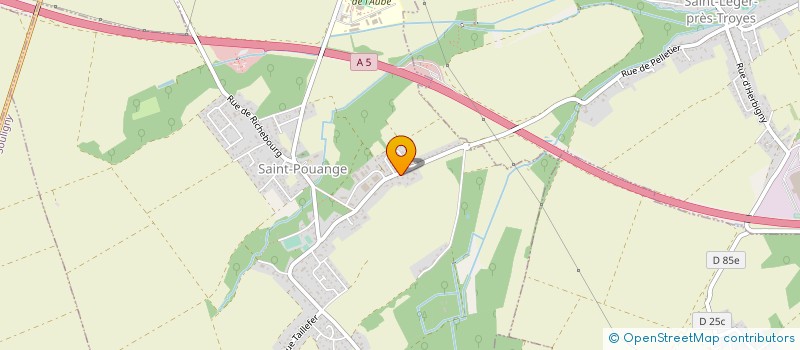 localisation de l'entreprise SLF CONFORT  SAINT-POUANGE