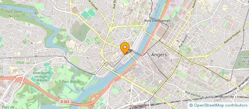 localisation de l'entreprise SLF FORMATION CONSULTANT  ANGERS