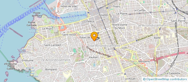 localisation de l'entreprise SLFCOM à MARSEILLE