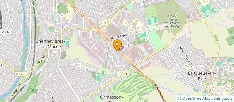 localisation de l'entreprise SLG  ORMESSON-SUR-MARNE