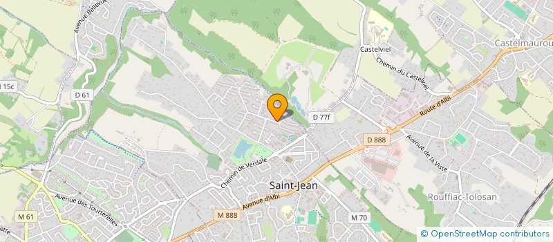 localisation de l'entreprise SLG à SAINT-JEAN