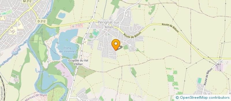 localisation de l'entreprise SLG  PERIGNAT-SUR-ALLIER