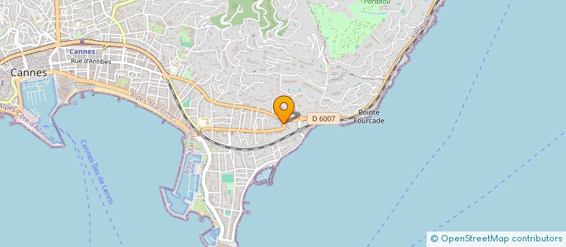 localisation de l'entreprise SLG  CANNES