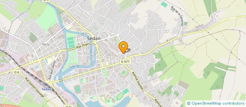 localisation de l'entreprise SLG AUTO à SEDAN
