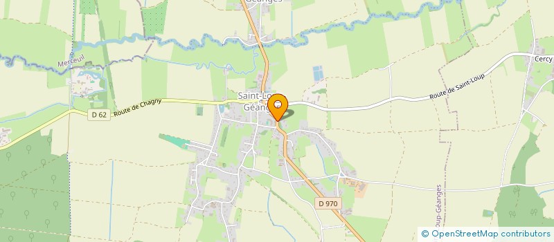 localisation de l'entreprise SLG DANSE à SAINT-LOUP-GEANGES