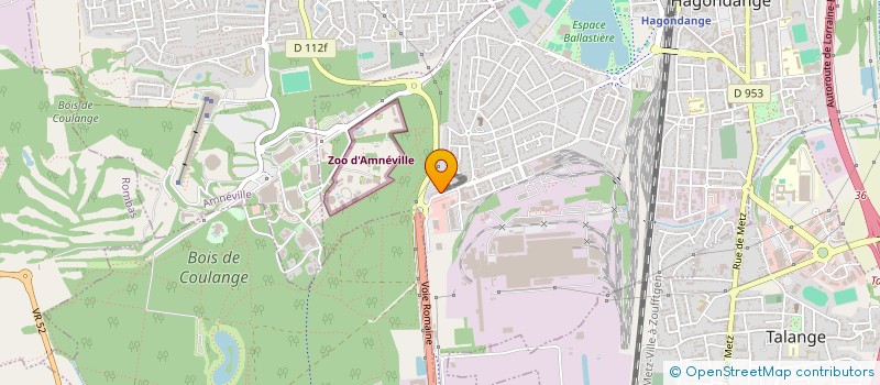 localisation de l'entreprise SLG DISTRITOYS  HAGONDANGE