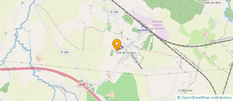 localisation de l'entreprise SLG DU PERRON à SAINT-GERVAIS-DU-PERRON