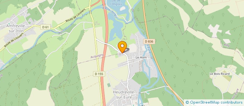 localisation de l'entreprise SLG FACTORY  HEUDREVILLE-SUR-EURE