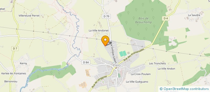localisation de l'entreprise SLG IMMO à PLELO