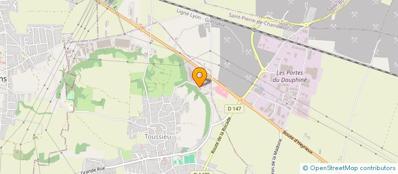 localisation de l'entreprise SLG INVEST  TOUSSIEU