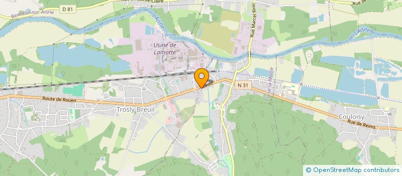 localisation de l'entreprise SLG MOTOCULTURE  CUISE-LA-MOTTE