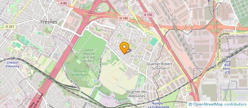 localisation de l'entreprise SLG TRANSPORTS à RUNGIS