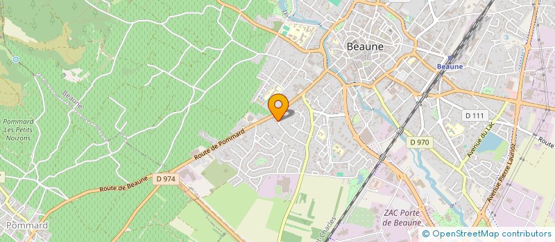 localisation de l'entreprise SLG21 à BEAUNE