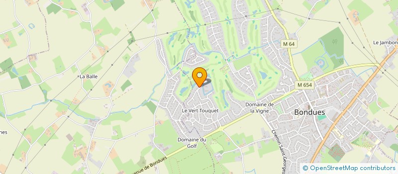 localisation de l'entreprise SLGI INVESTISSEMENT  BONDUES